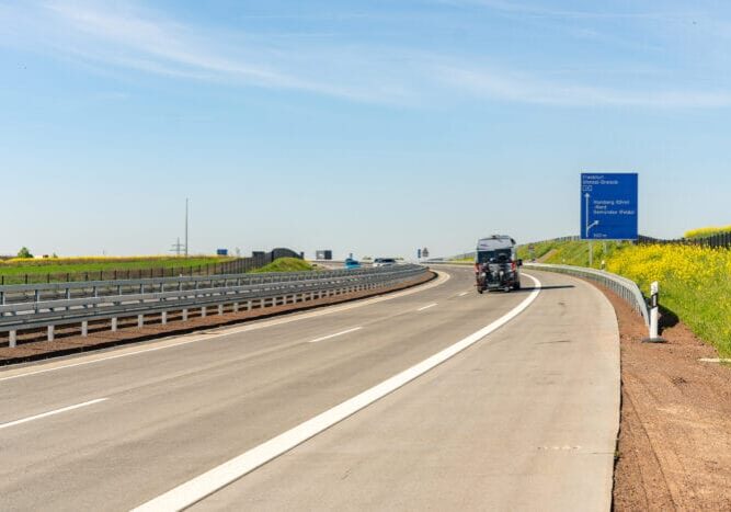 A49 Autobahn Volkmann Rossbach